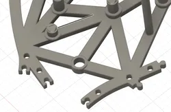 Stiffer reel axis