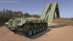 Tank Bridge Deployment Vehicle M60A1 3D model