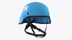UN Standard Patrol Helmet 3D model