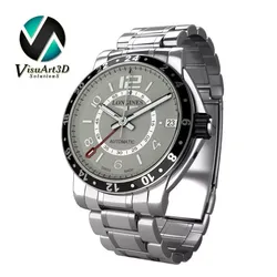 Watch Longines Admiral 3D model