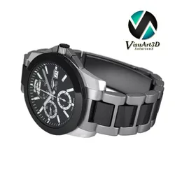 Watch Longines Conquest chronograph 3D model