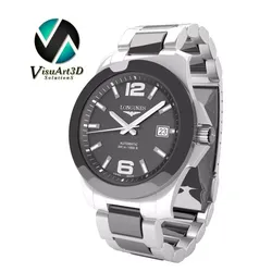 Watch Longines Conquest2 chronograph 3D model