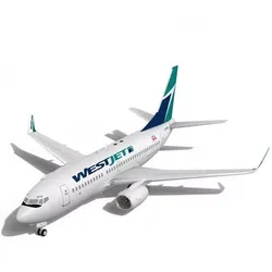 WestJet Boeing 737-700w 3D model