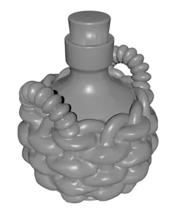 Woven Demijohn Potion Bottle