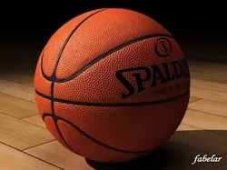 Basketball Spalding 3D model