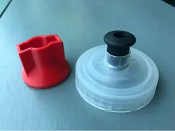 Bicycle water bottle nipple remover tool (fits Bontrager and others)