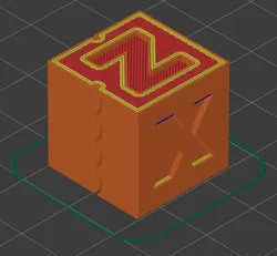 Calibration Cube - Ringing Test