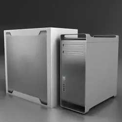 Computer case 3D model