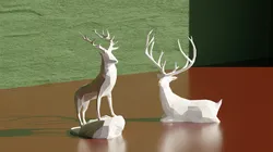 Deer - Low Poly (Decoration)