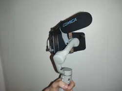 DJI OM 5 Shotgun Mic Mount