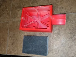 Drywall sponge sander vacuum attachment