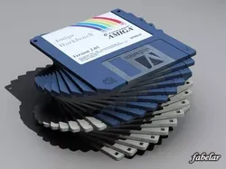 Floppy disk 3D model