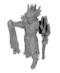 Iris and Orin - Abyssal Net Caster STL - Sunken Coral Cult
