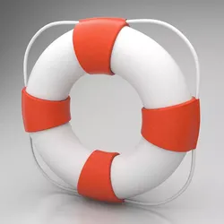 Lifebuoy life preserver 3D model