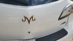 Majin Emblem for Mazda 3 gen2 rear