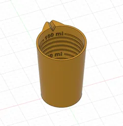 Measuring cup - 100ml - with scale