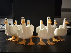 Middle Finger Duck v4