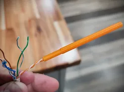 Network Cable Untwist and Straightener Tool