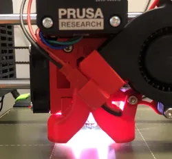 Re-[Remix] Delta P for MK3S+ with LEDs. Now with USB board camera mount options