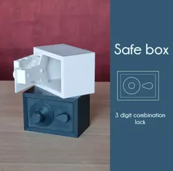 Safe box - 3 digit combination (some modified parts) - UPDATE 1