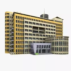 School building 3D model