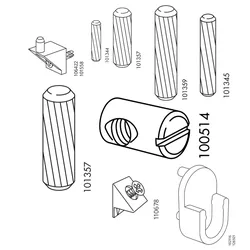 Various 3D Printable IKEA Spares