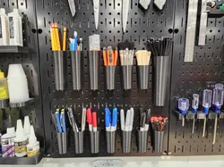 Wall Control Pegboard Mount - Universal Cups