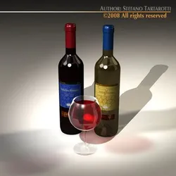 wine bottles