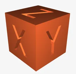 XYZ Calibration Cube