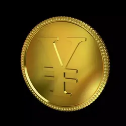 Yen Golden Coin 3D model