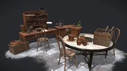 Apothecary Desk