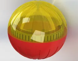 Bille sonore pour le jouet pour chat / Sound ball for cat toy
