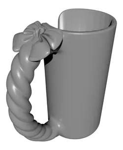 Bow Can Holder | Ribbon Drink Cooler with Twisted Handle - 12oz Skinny Can Koozie