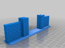 Brick Wall with Iron gate