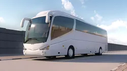 Bus irizar i6 medium poly 2011 Free low-poly 3D model