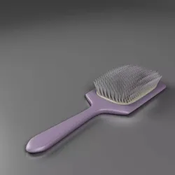 Comb hair 3D model