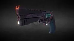 Cyberpunk Revolver - Python Okami