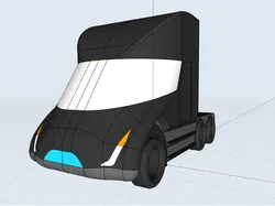 Electric Semi Truck Concept