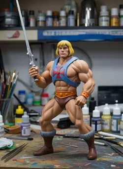 He-Man The Most Powerful Man in the Universe Free 3D print model