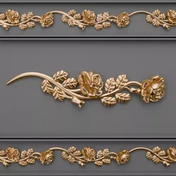 Mk Trim Ornament Vol7 22 Free 3D model