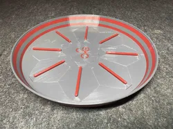 Multicolour Coaster for Flowerpots / Mehrfarbiger Blumentopfuntersetzer