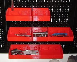 Parametric Tray for Toolwall