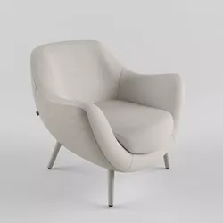 POLIFOR MAD QUEEN ARM CHAIR Free 3D model