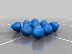 Random Constant Width Shapes