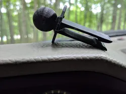 Replacement ball joint for phone vent holder