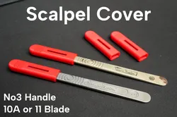 Scalpel Cover for Swann No.3 Handle and Blade No. 10A