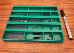 Screw Tray labelable