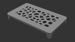 Simple Soap Dish     Voronoi Style