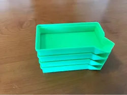 Stackable Funnel Tray NO SUPPORTS REQ'D