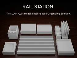 The 100% customizable desk organizer